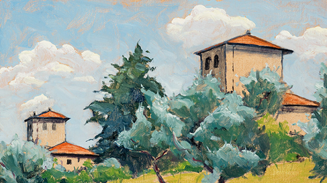 Image: Artist Reception: Coulter Young Presents Oil Paintings from Panzano