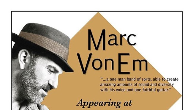 Singer/Songwriter Marc Von Em