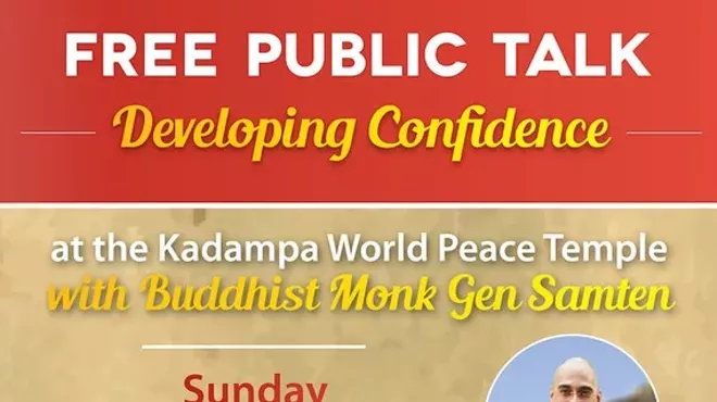 Image: Developing Confidence with Buddhist Monk Gen Samten Kelsan