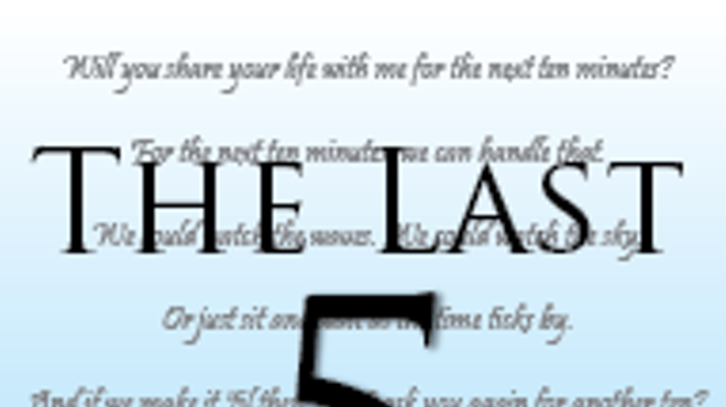 Image: The Last Five Years