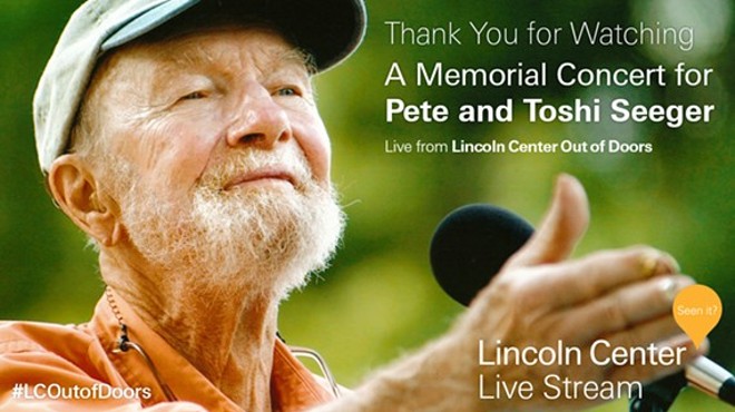 Lincoln Center Film Screening: A Memorial Tribute to Pete and Toshi Seeger