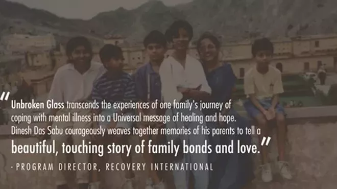 Image: Unbroken Glass: Mental Illness in South Asian Communities