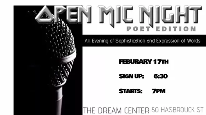 Image: Open Mike Night Poet Edition