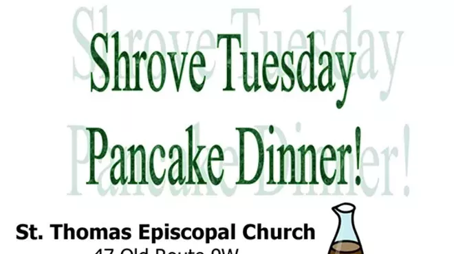Image: Shrove Tuesday Pancake Dinner