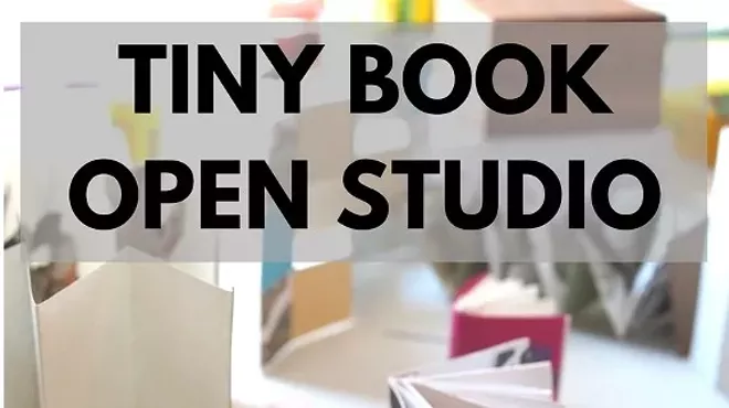 Image: Tiny Book Open Studio with The Creativity Caravan With Amy Tingle and Maya Stein