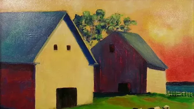 Image: Paint & Sip: Farm Scene with Sheep