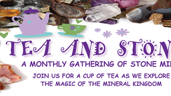 Image: Tea & Stones: A Monthly Gathering of Stone Minds