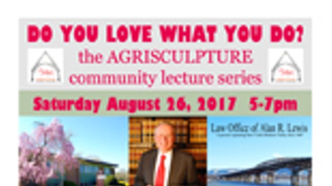 Do You Love What You Do? The Agrisculpture Community Lecture Series