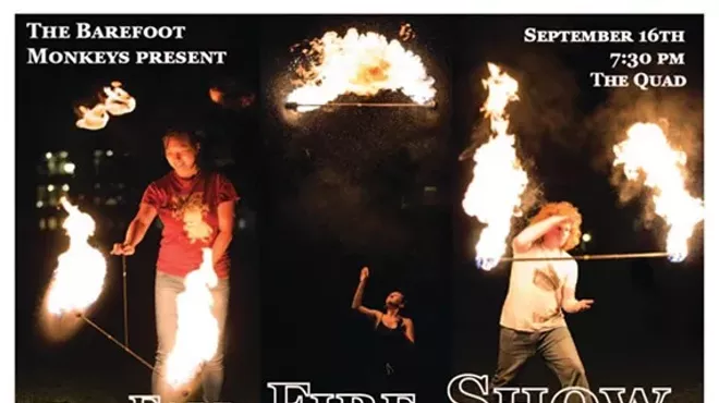 Image: The Barefoot Monkeys: Circus Arts and Fire Show