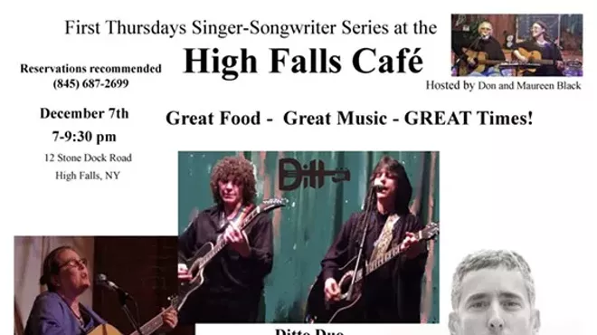 Image: First Thursday Singer Songwriter Series