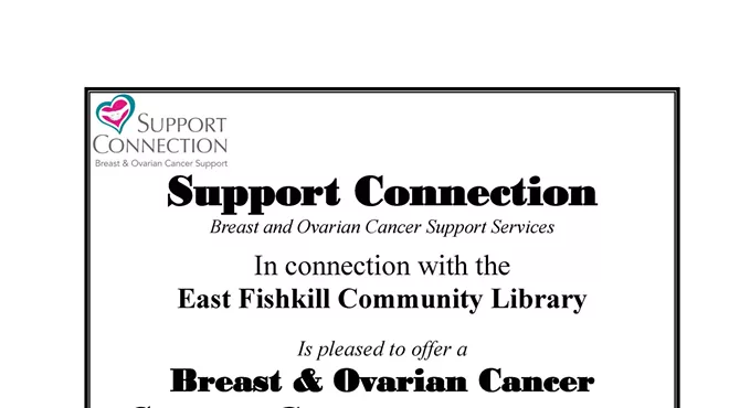 Image: Breast and Ovarian Cancer Support Group Fishkill