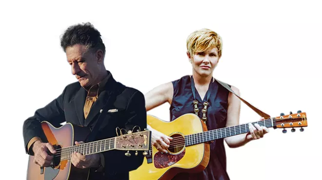 Image: An Acoustic Evening With Lyle Lovett and Shawn Colvin