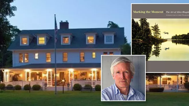 Image: The White Hart Speaker Series: Allen Blagden "Marking the Moment: The Art of Allen Blagden"