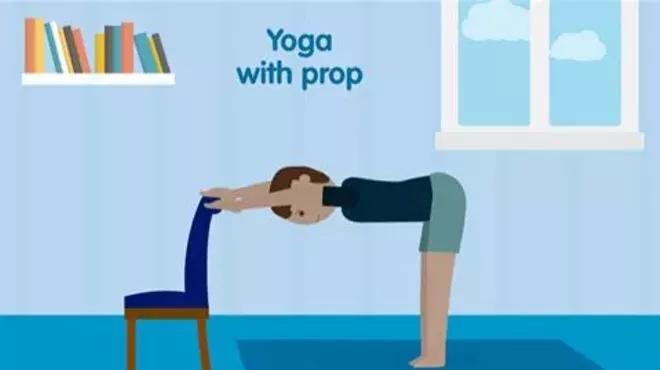 Image: Master Yoga class-Working with Props for All Shapes and Sizes