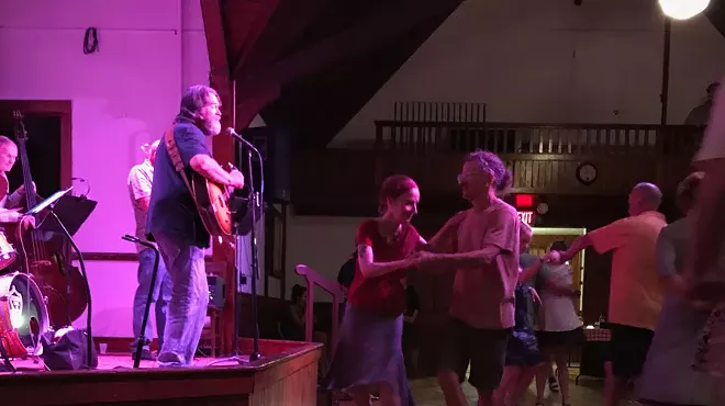 Image: Swing Dance At Dewey Hall with One Straw Revolution