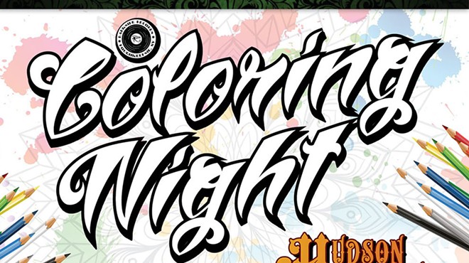 Coloring Night with Hudson Valley Tattoo Co