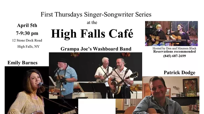 Image: First Thursday Singer Songwriter Series