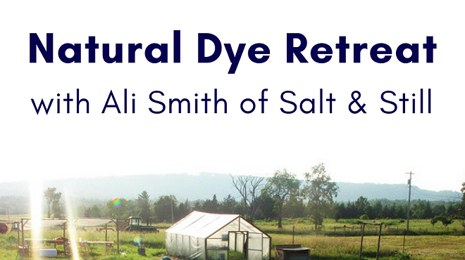 Image: Natural Dye Retreat