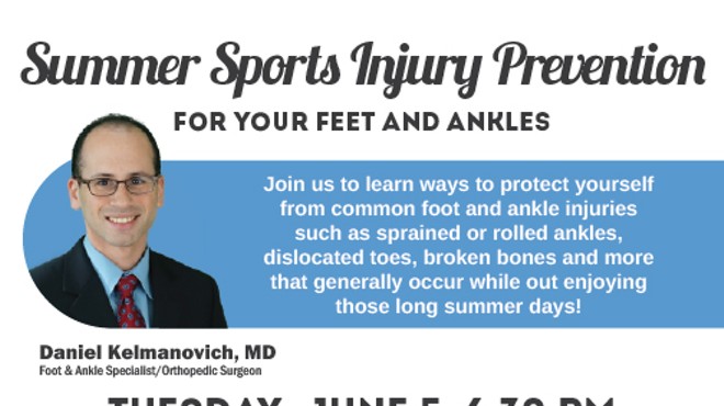 Summer Sports Injury Prevention for your Feet and Ankles