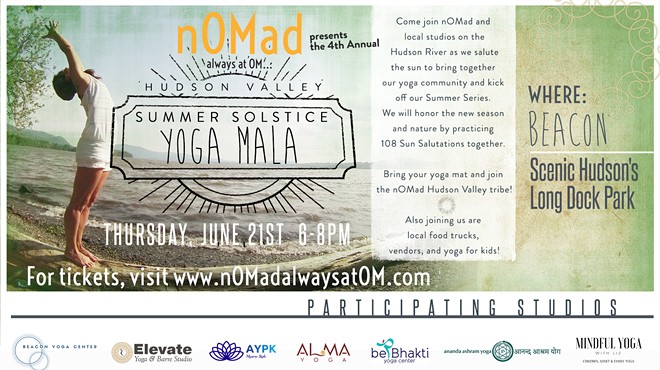 NOMad's 4th annual Summer Solstice Yoga Mala