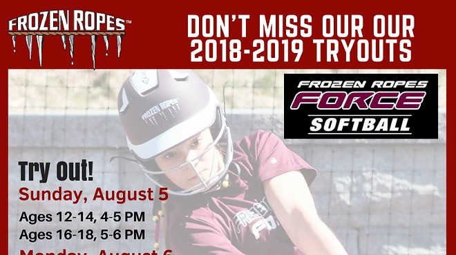 Frozen Ropes Softball 2018-2019 Travel Team Tryouts