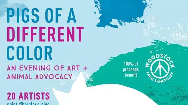 Image: Pigs of a Different Color: An Evening of Art & Animal Advocacy