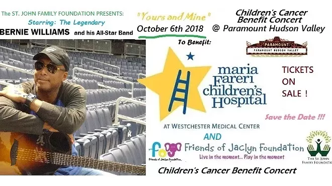 Image: Yours and Mine Child Cancer Benefit Concert with Bernie Williams All-Star Band