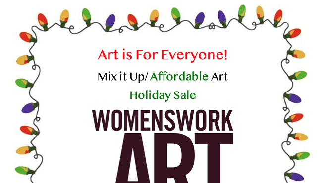 Image: Art Is For Everyone: Small Works Holiday Sale