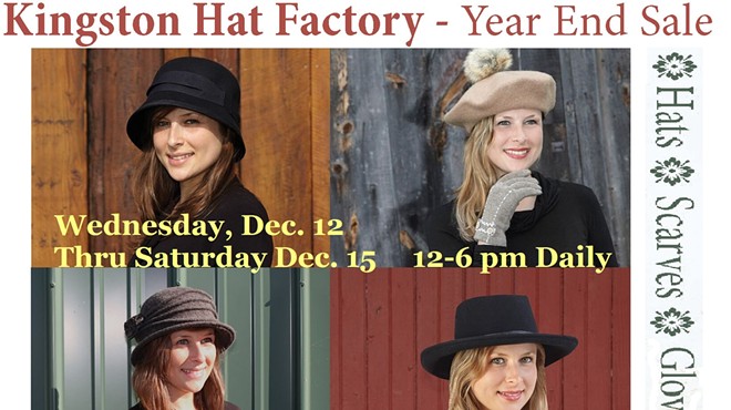 Kingston Hat Factory Year End Sale