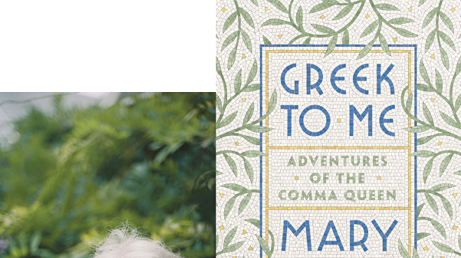 Image: The White Hart Speaker Series: Mary Norris - "Greek to Me: Adventures of The Comma Queen"