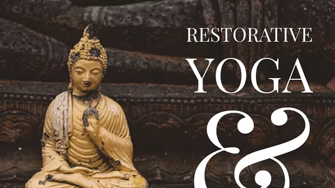 Image: Beginner Restorative Yoga and Meditation