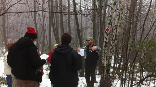 Image: Guided Winter Tree Hike
