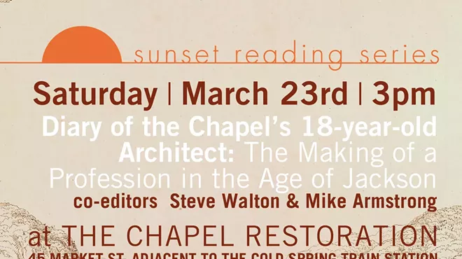 Image: Special Sunset Reading: Diary of the Chapel's 18 year old architect: The Making of a profession in the age of Jackson