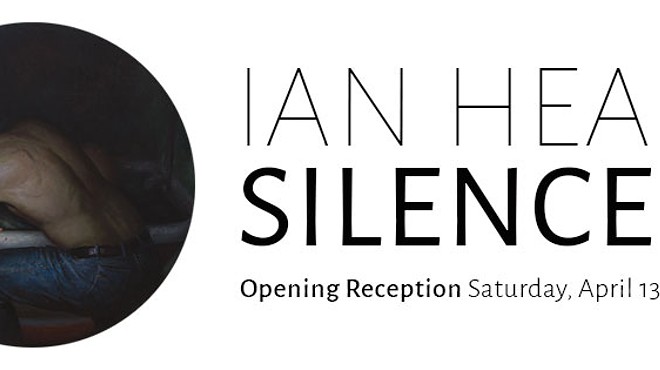 Ian Healy's Solo exhibiton Silenced.