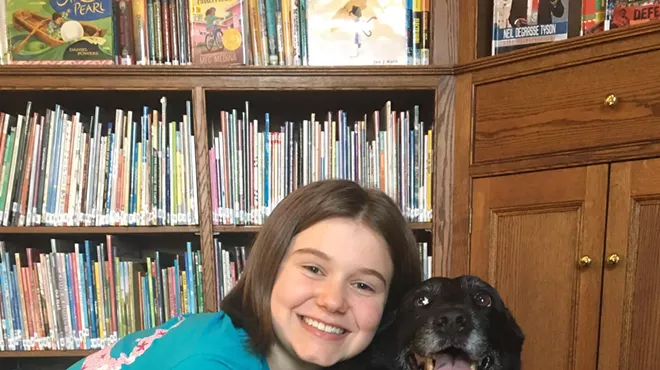 Image: Paws to Read to Wilson