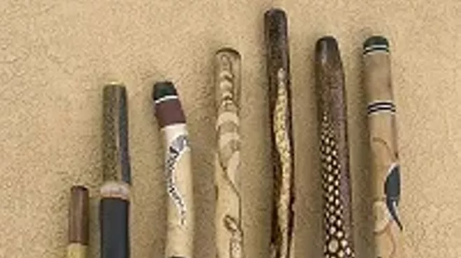 Image: Sculptural Walking Sticks workshop