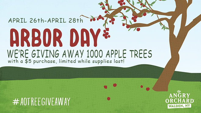 Image: Angry Orchard Arbor Day Give Away