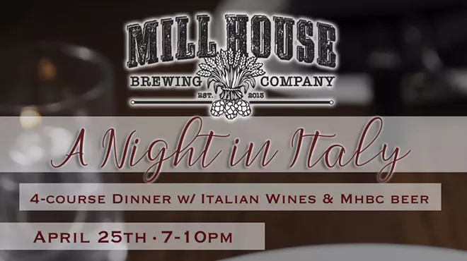 Image: Mill House Brewing Co. presents A Night in Italy