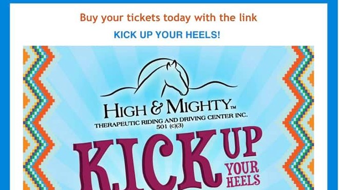 Kick up your Heels Fundraiser