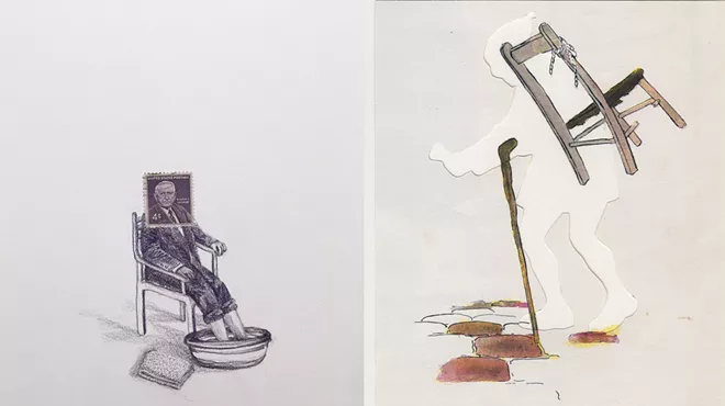 Image: Lost and Found: Works on Paper by Deborah Davidovits and Andrea Moreau