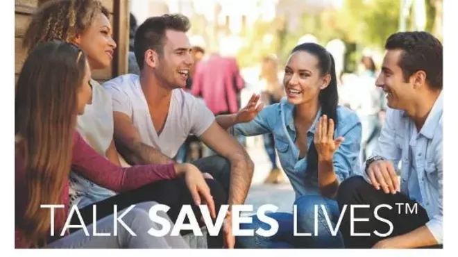 Image: Talk Saves Lives: a Brief Introduction to Suicide Prevention