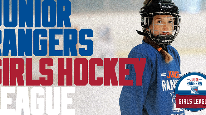 Junior Rangers (Girls Only) Try Hockey for Free