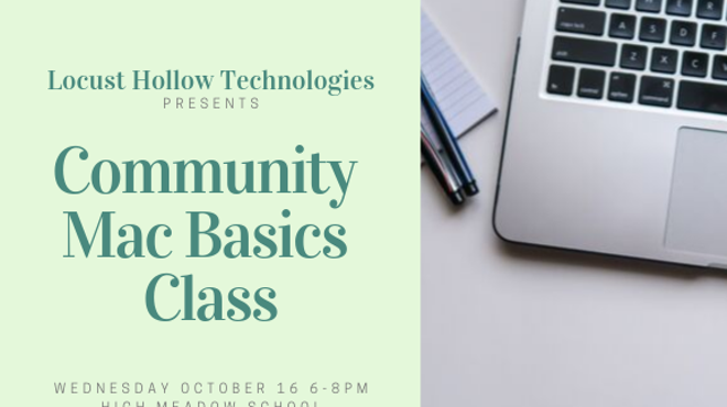 Community Mac Basics Class