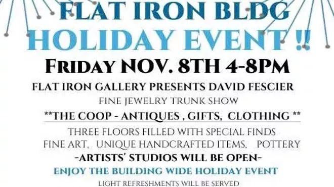 Image: Flat Iron Bldg Holiday Event !