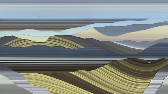 Image: Divergent Boundaries: Digital media, video, and sound works by Matt Frieburghaus