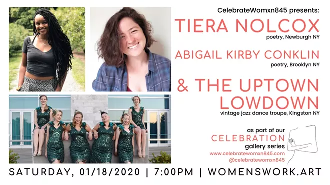 Image: Tiera Nolcox, Abigail Conklin, & Uptown Lowdown at Celebration