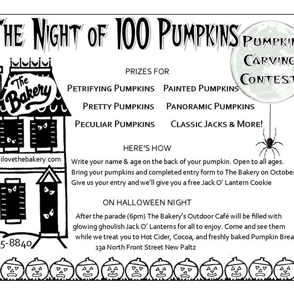 The Bakery's Night of 100 Pumpkins