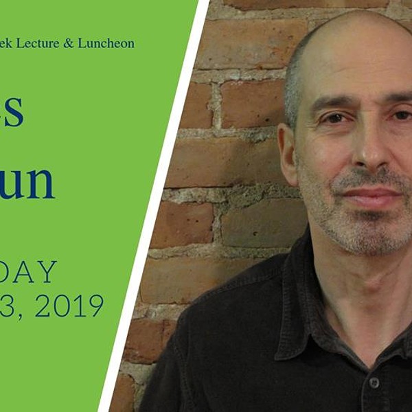APl Presents National Library Week Lecture with James Lasdun