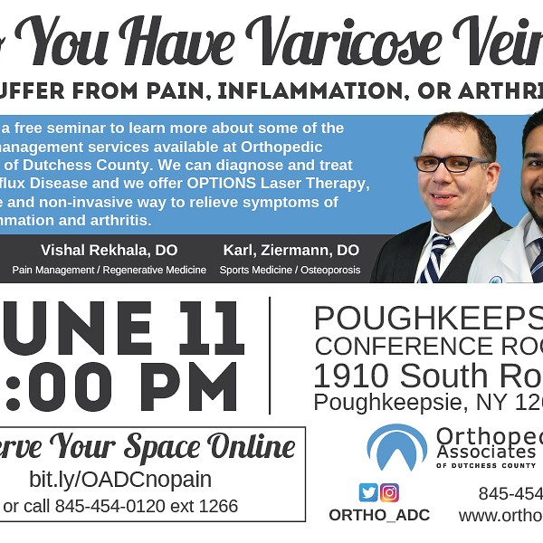 Do You Have Varicose Veins? Or Suffer from Pain, Inflammation, or Arthritis?
