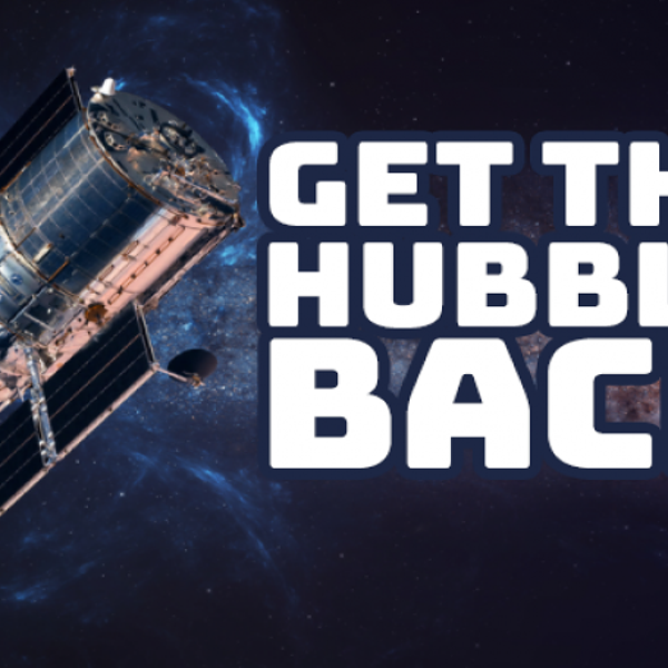 Get the Hubble Back: a Family Breakout Box event